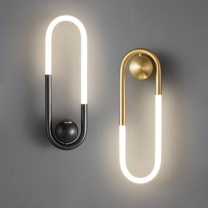 Minimalist Iron Wall Light 1-Light