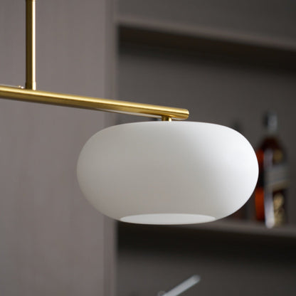 Modern Iron Tri-Colour Pendant Light 1-Light