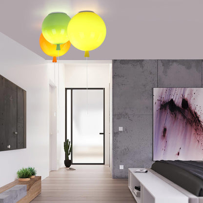 Modern Acrylic Flush Ceiling Light 1-Light