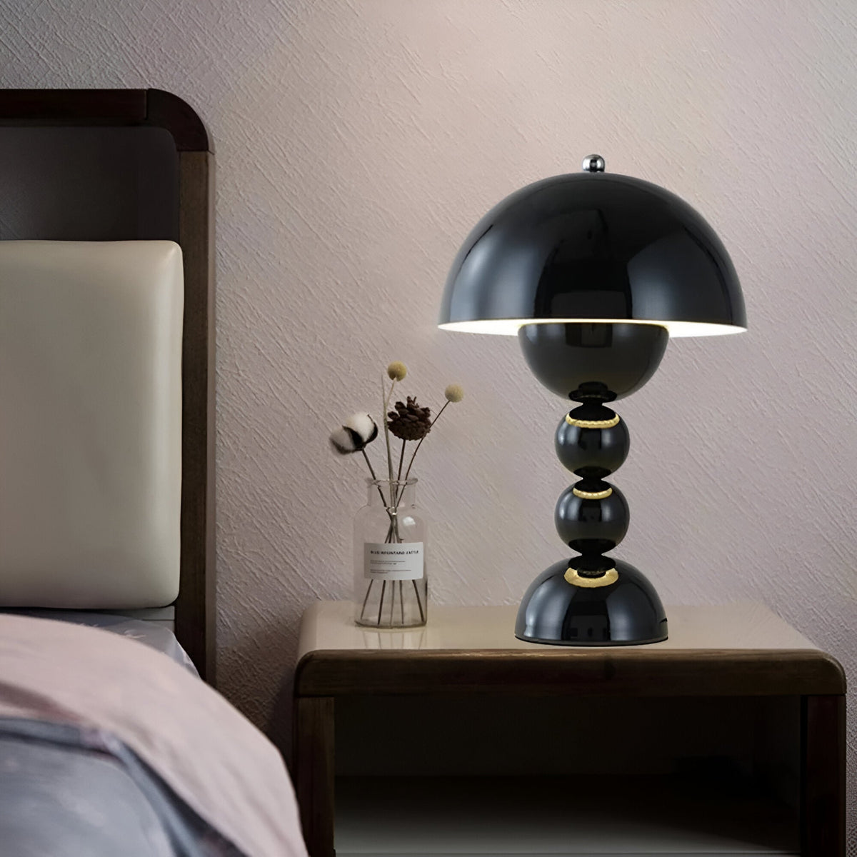 Contemporary Acrylic Stacked Sphere Table Lamp 1-Light