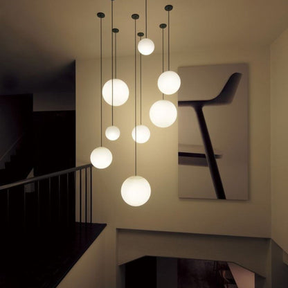 Modern Plastic Pendant Light 1-Light