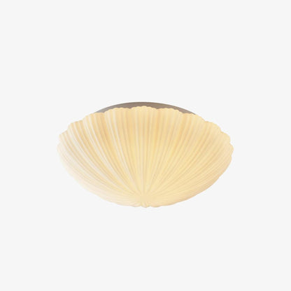 Modern Glass Flush Ceiling Light 1-Light