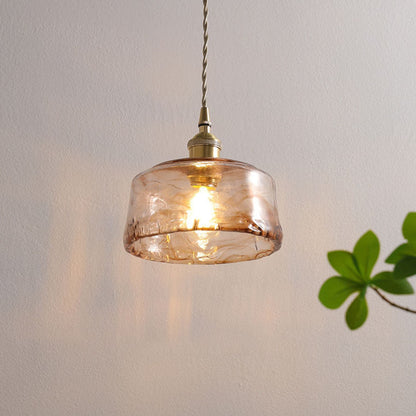 Modern Glass Pendant Light 1-Light