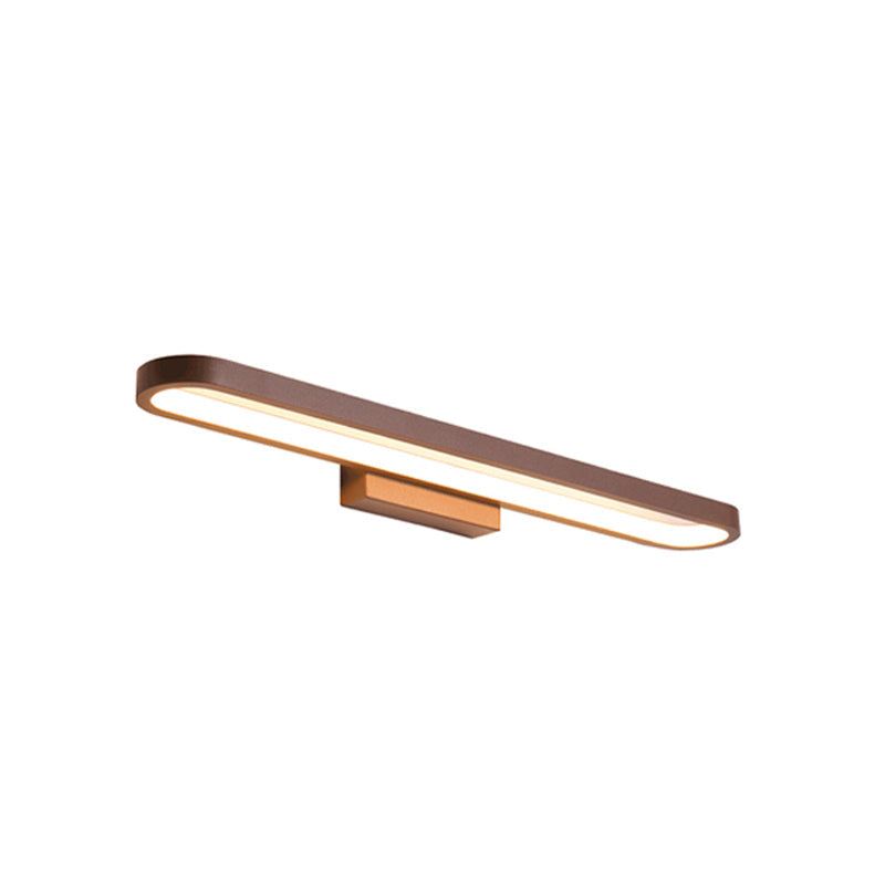 Contemporary LED Linear Mirror Wall Light | 1-Light