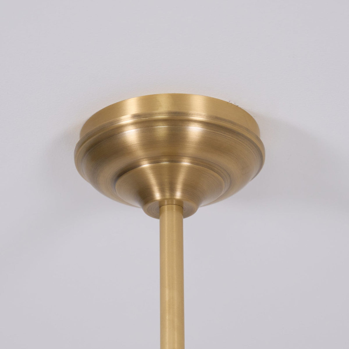 Modern Brass Ceramic Shades Pendant Light 2-Light