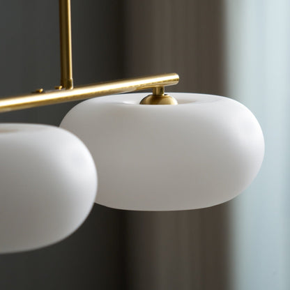 Modern Iron Tri-Colour Pendant Light 1-Light