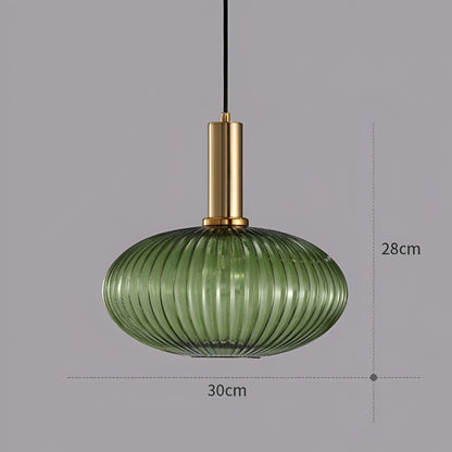 Contemporary Glass Tube Fitting Pendant Light 1-Light
