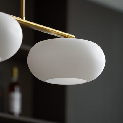 Modern Iron Tri-Colour Pendant Light 1-Light