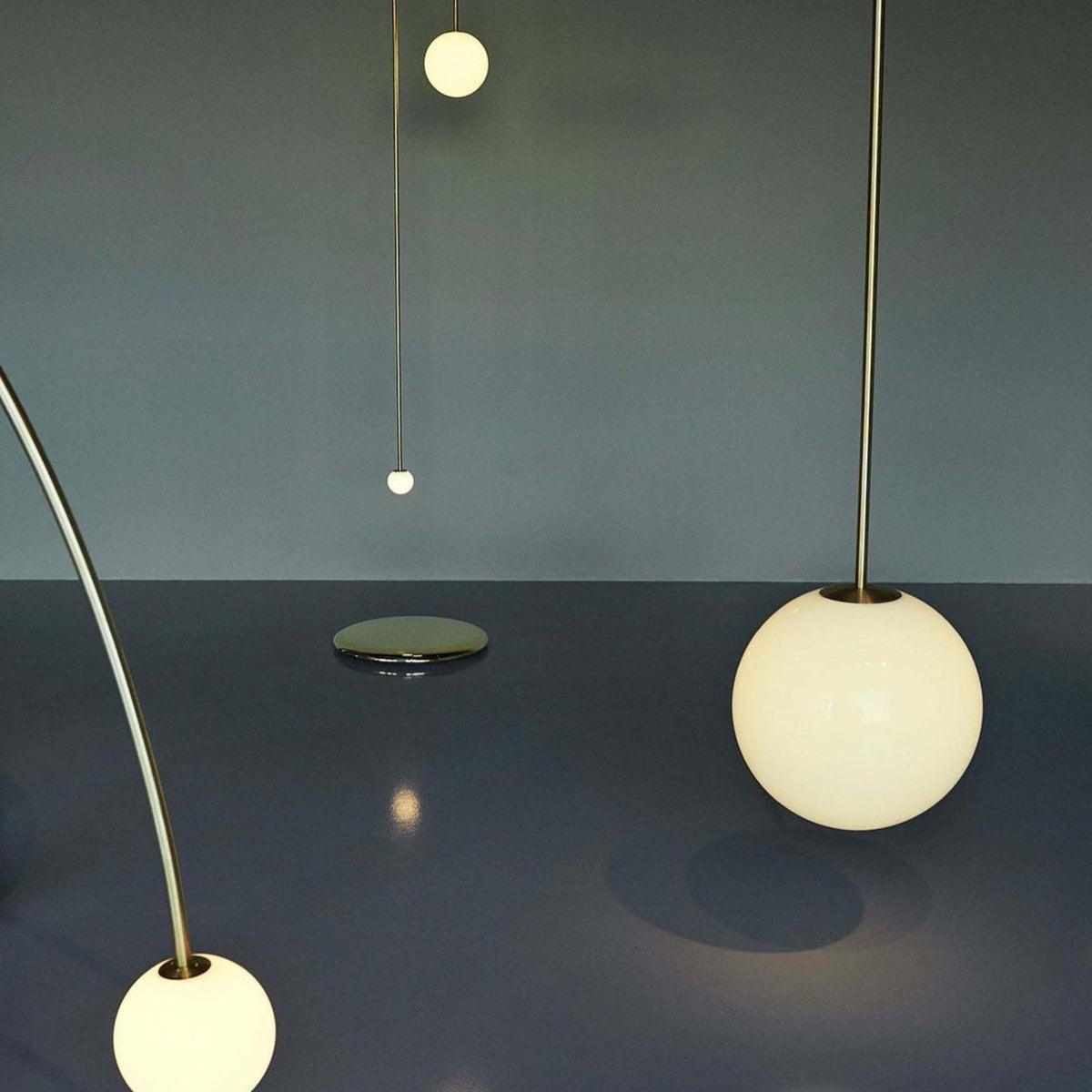 Modern Plastic Pendant Light 1-Light