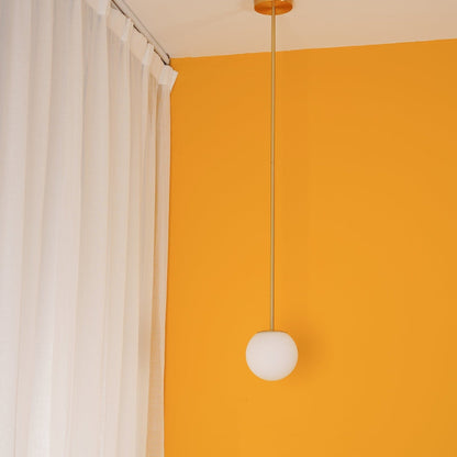 Modern Plastic Pendant Light 1-Light