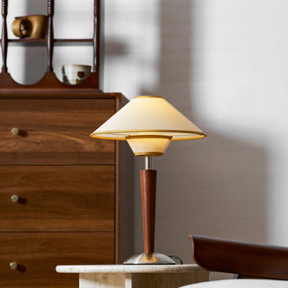 Modern Iron Shade Table Lamp 1-Light
