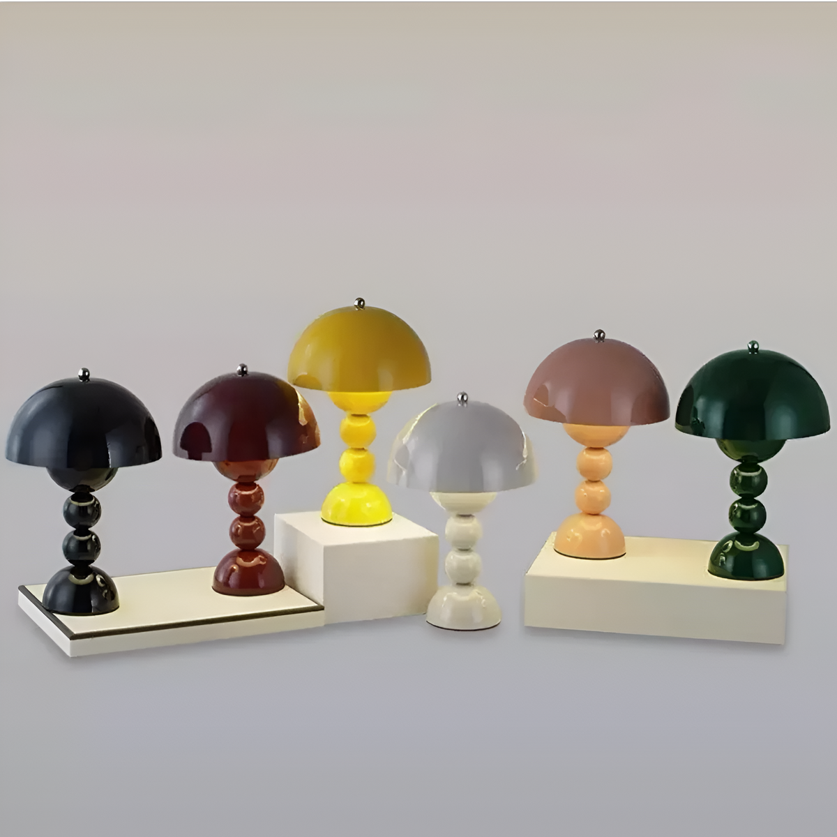 Contemporary Acrylic Stacked Sphere Table Lamp 1-Light