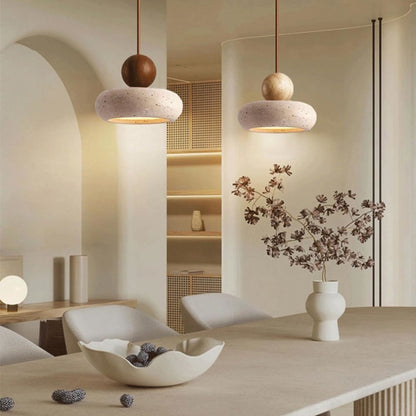 Modern Stone Pendant Light 1-Light
