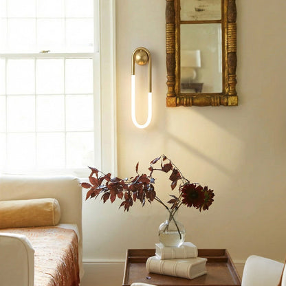 Minimalist Iron Wall Light 1-Light