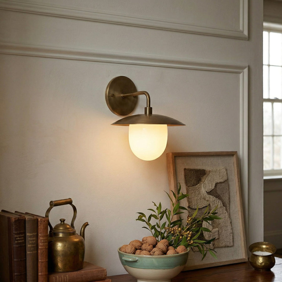 Modern Iron Brass Wall Light 1-Light
