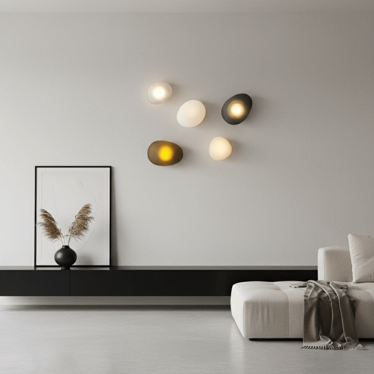 Modern Iron Shades Wall Light 1-Light