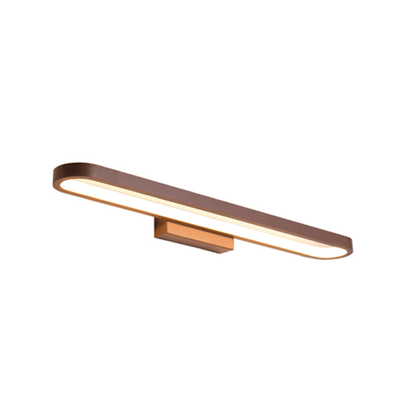 Contemporary LED Linear Mirror Wall Light | 1-Light
