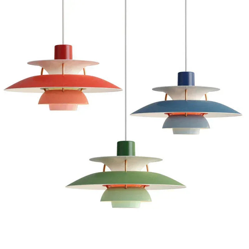 Scandinavian Aluminium Adjustable Angle Pendant Light 1-Light