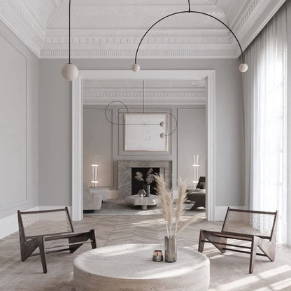 Modern Plastic Pendant Light 1-Light