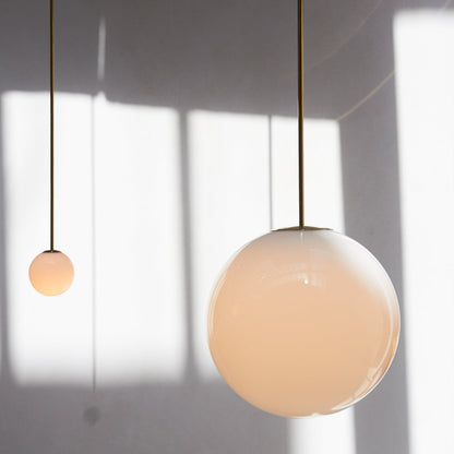 Modern Plastic Pendant Light 1-Light