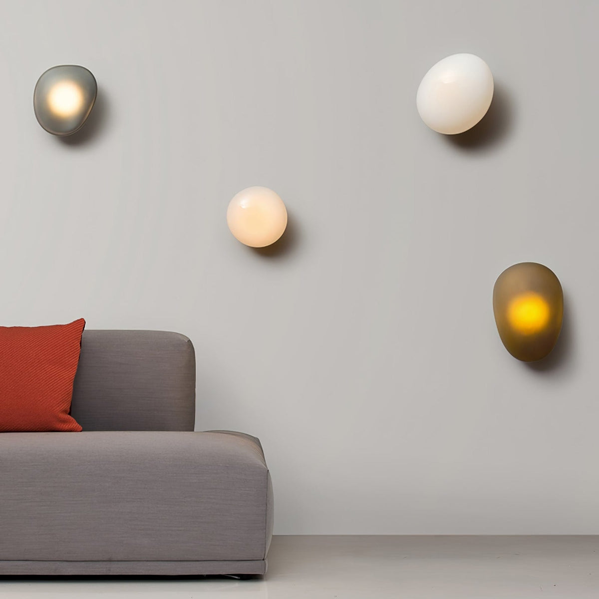 Modern Iron Shades Wall Light 1-Light