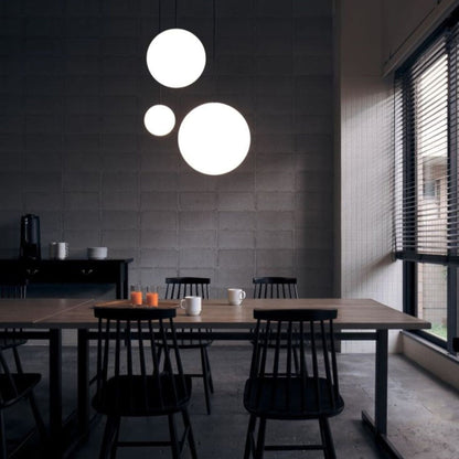 Modern Plastic Pendant Light 1-Light