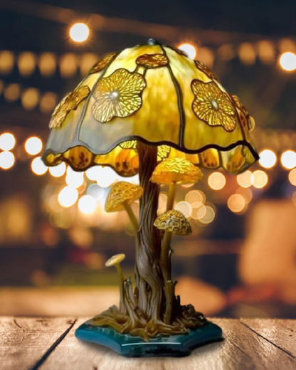 Vintage Mushroom Table Lamp LED 1-Light