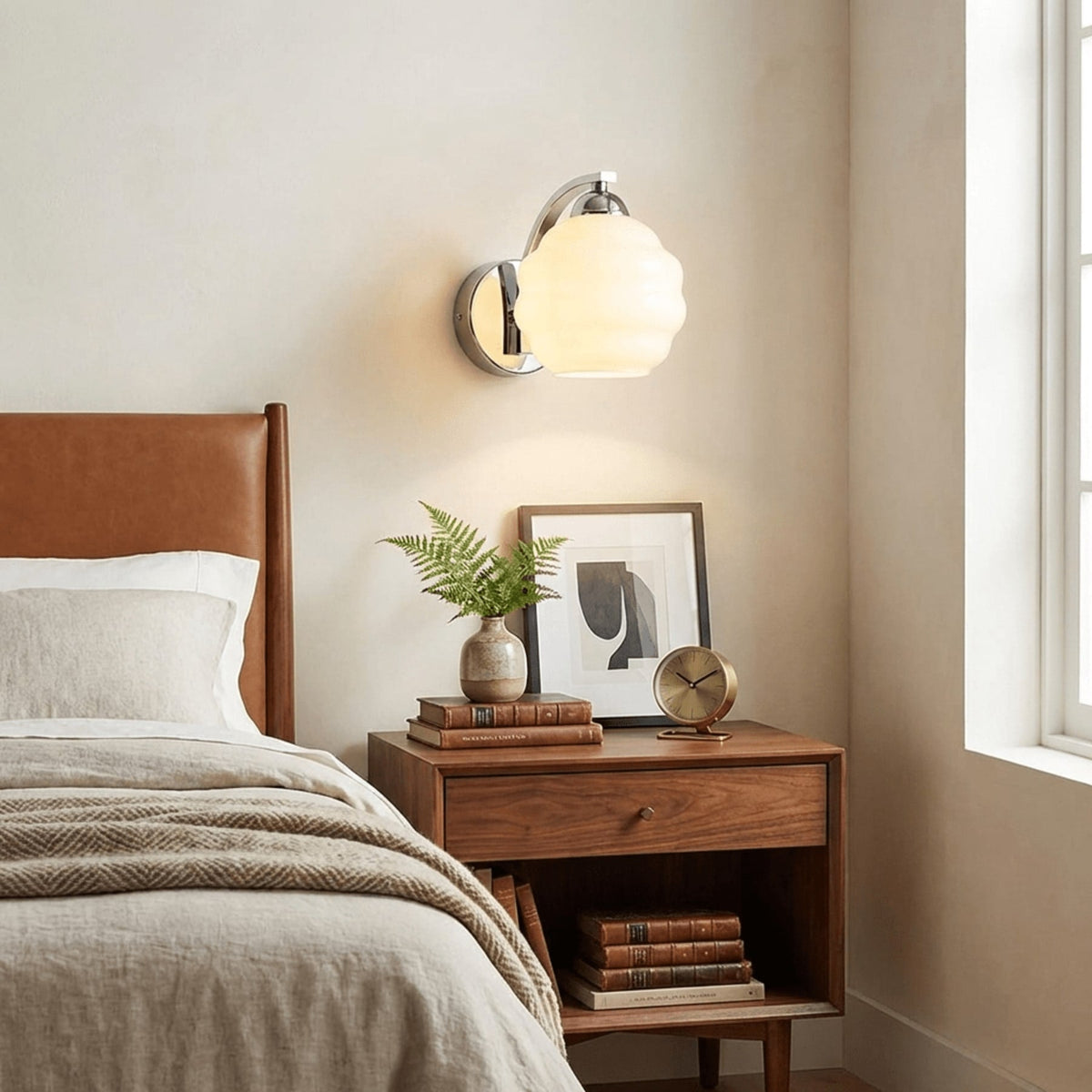 Modern Iron Ø15 Wall Light 1-Light