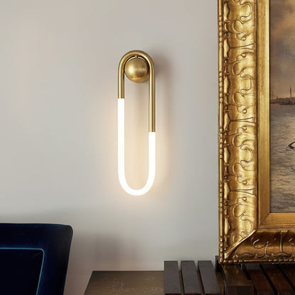 Minimalist Iron Wall Light 1-Light