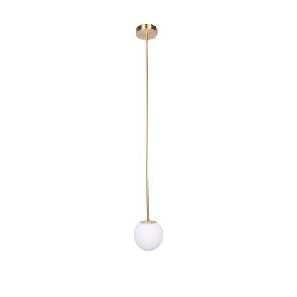 Modern Plastic Pendant Light 1-Light