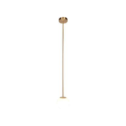 Modern Plastic Pendant Light 1-Light
