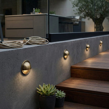 Modern Copper Dimmable Tri-Colour Wall Light 1-Light