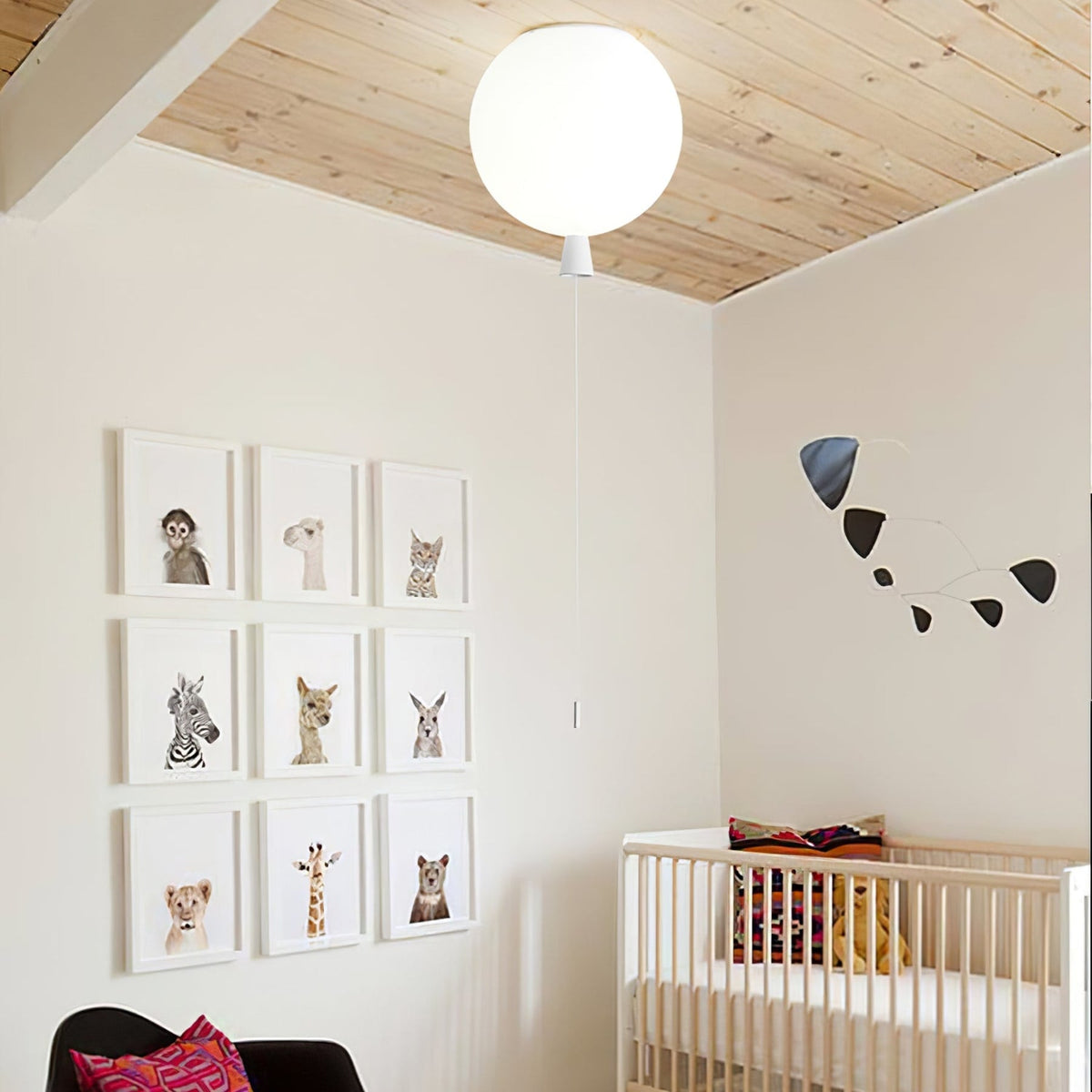 Modern Acrylic Flush Ceiling Light 1-Light