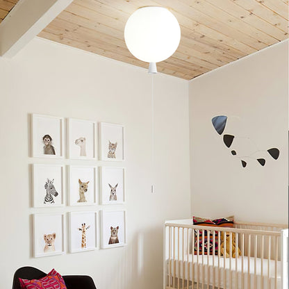 Modern Acrylic Flush Ceiling Light 1-Light