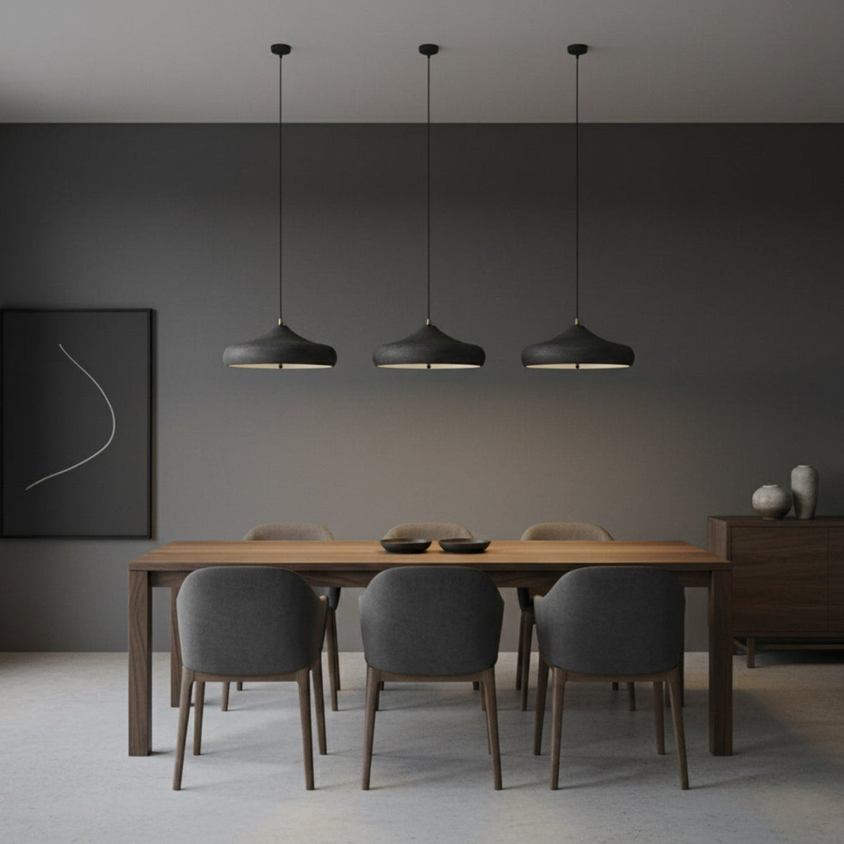 Modern Iron Pendant Light 1-Light