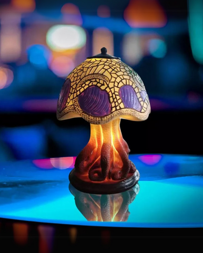 Vintage Mushroom Table Lamp LED 1-Light