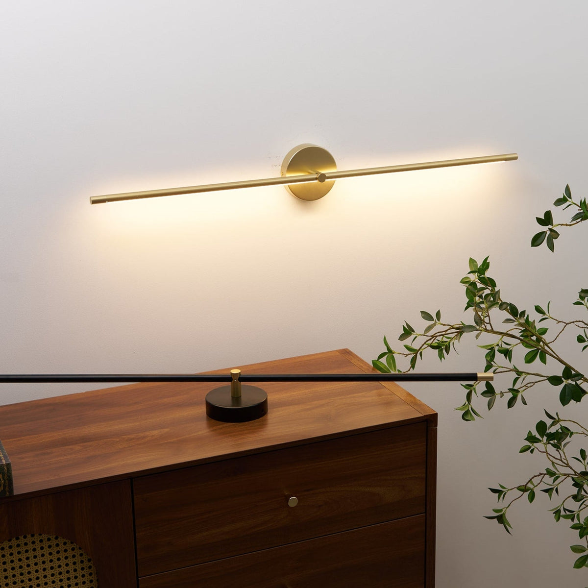 Minimalist Iron for Living Room Wall Light 1-Light