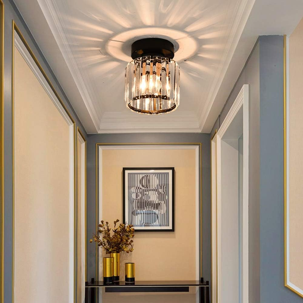 Contemporary Iron 1-Light Flush Ceiling Light 1-Light