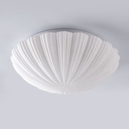 Modern Glass Flush Ceiling Light 1-Light