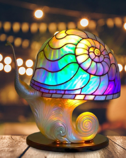 Vintage Mushroom Table Lamp LED 1-Light