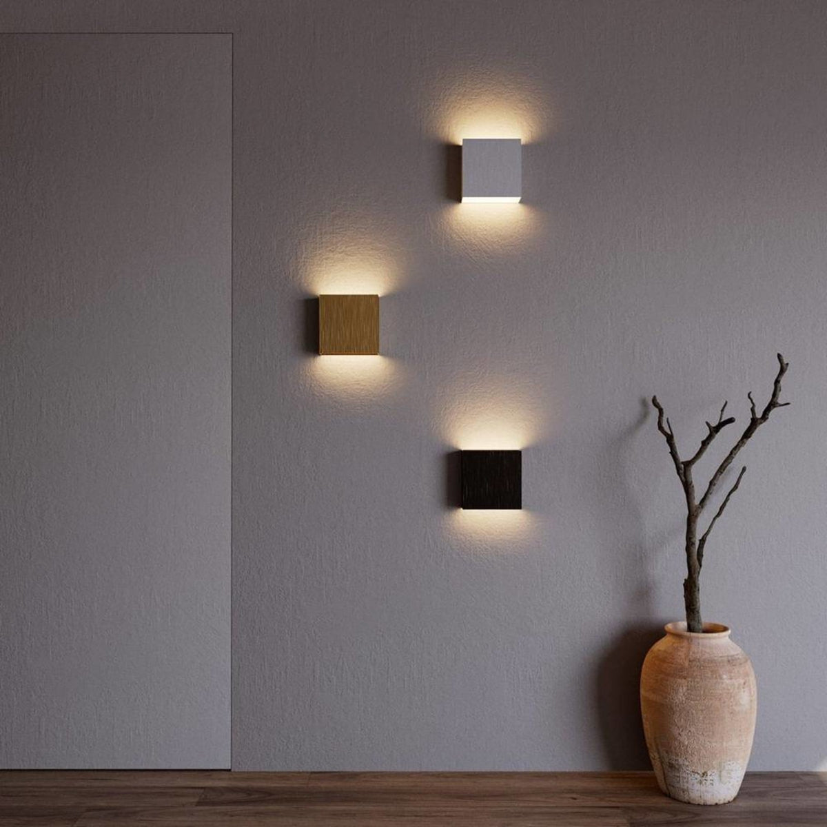 Modern Aluminium 3.9cm Wall Light 1-Light