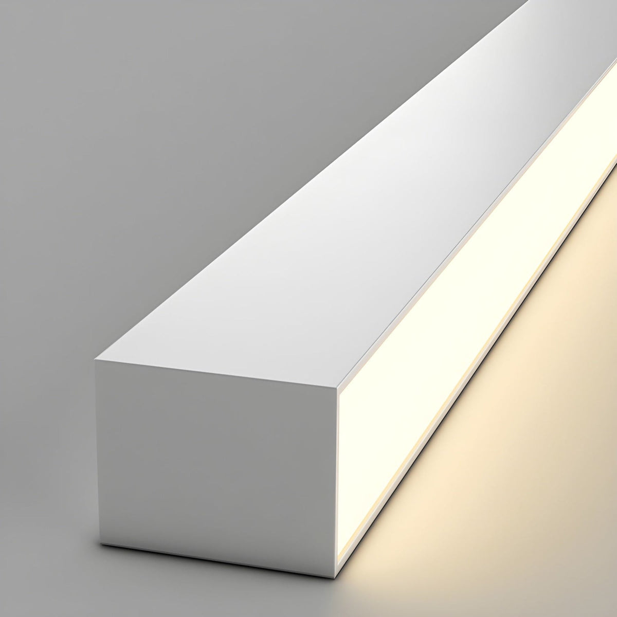 Minimalist Aluminium Linear Ceiling Light 1-Light