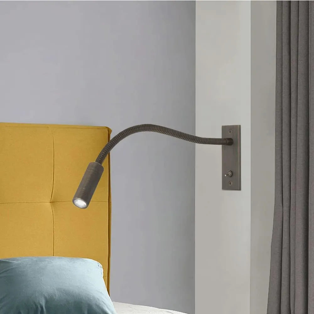 Modern Stainless Steel Wall Light 1-Light