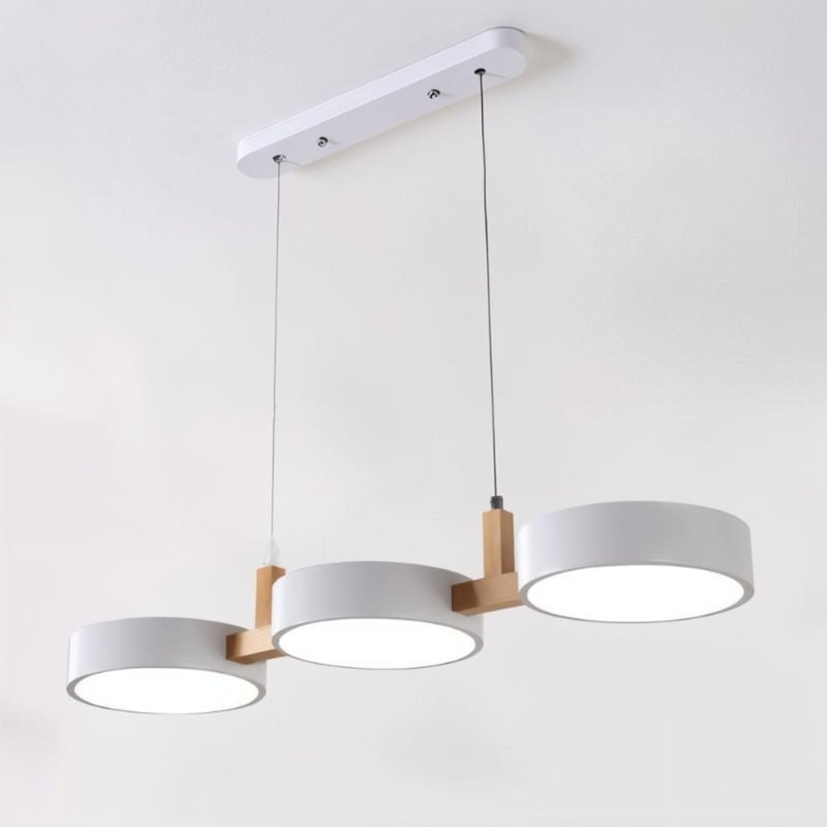 Modern Iron Linear Pendant Light 1-Light