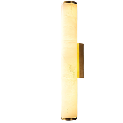 Contemporary Minimalist Spanish Marble Copper Wall Sconce LED 1-Light