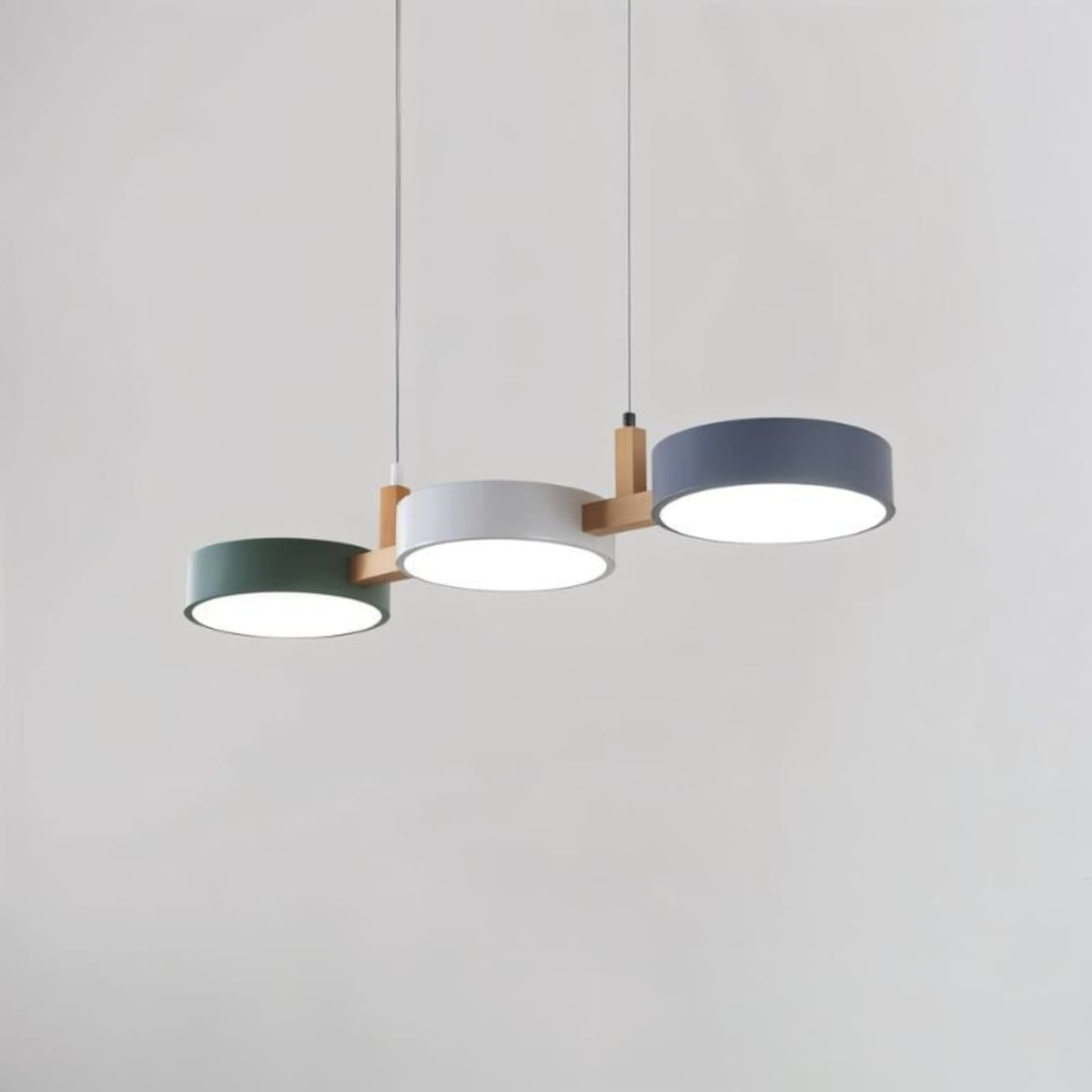 Modern Iron Linear Pendant Light 1-Light