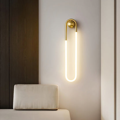 Minimalist Iron Wall Light 1-Light