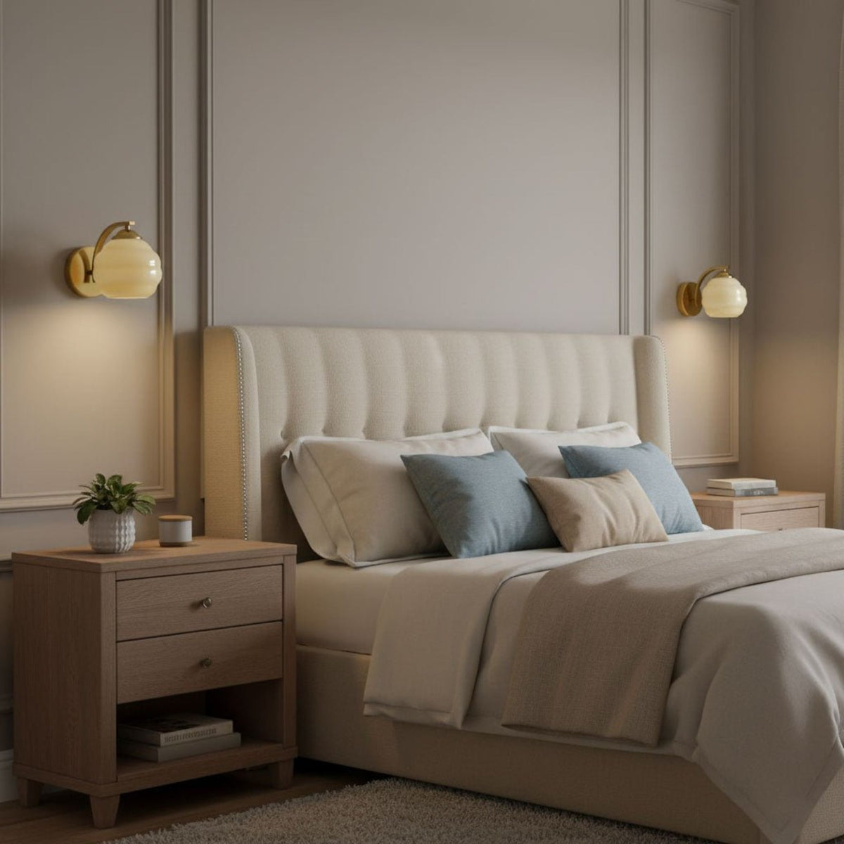 Modern Iron Ø15 Wall Light 1-Light