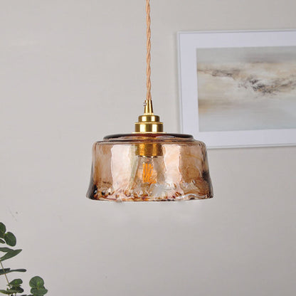 Modern Glass Pendant Light 1-Light