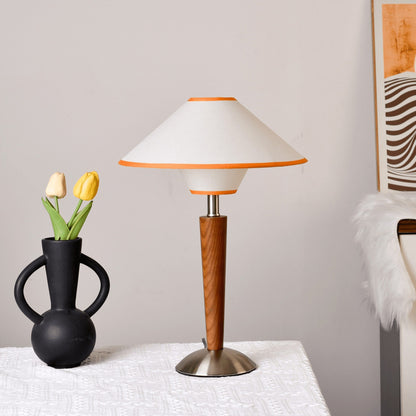 Modern Iron Shade Table Lamp 1-Light